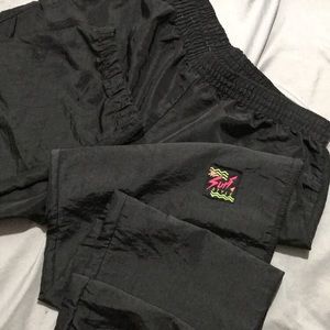 Small Vintage Surf Style Track Pants /W pockets